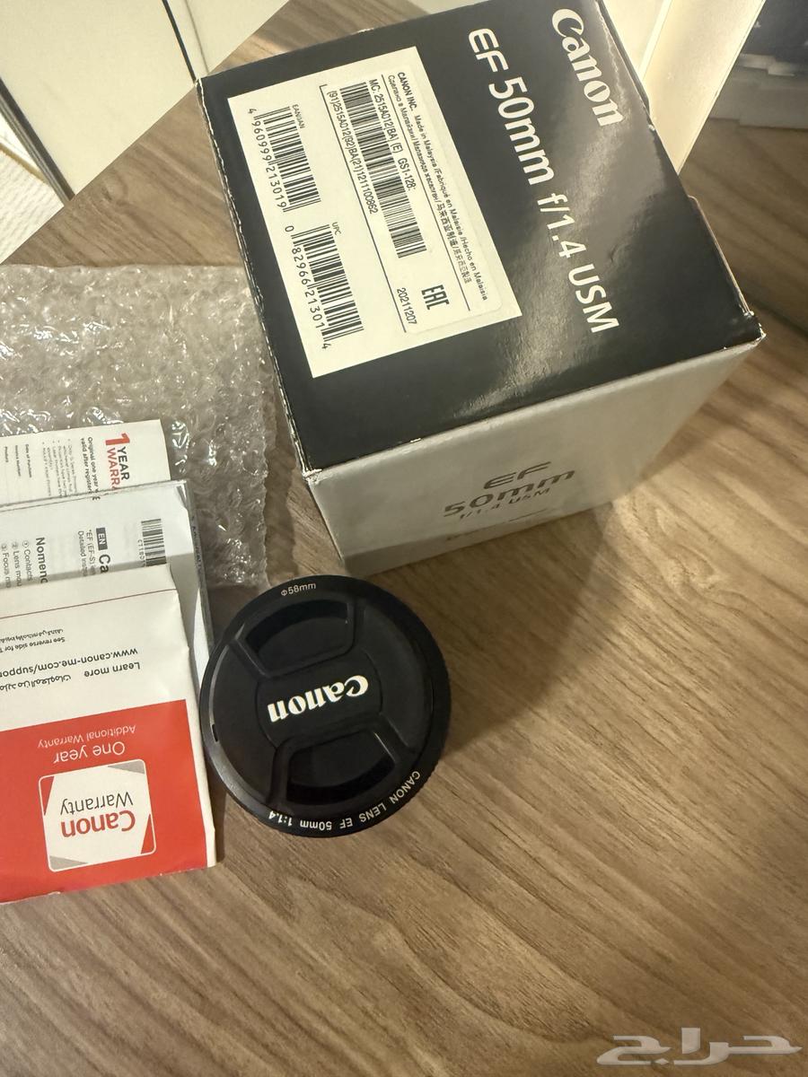 عدسة كانون 50mm63391426817923111