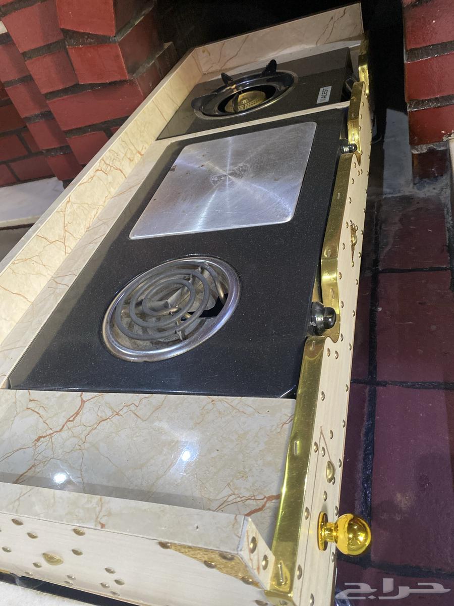 Electric stove with gas63390125112194110