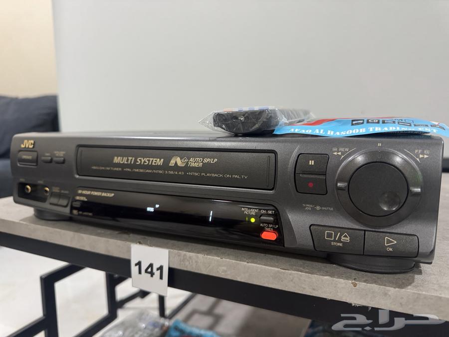 (تم البيع) جهاز فيديو (VHS) ماركة JVC ياباني بند (141)63389033270530112