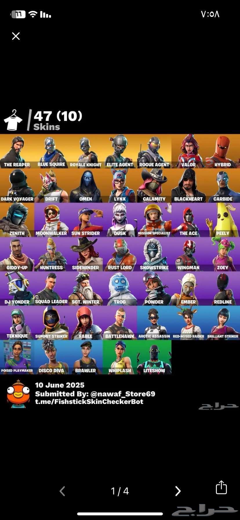 Fort account for sale63389006722051111
