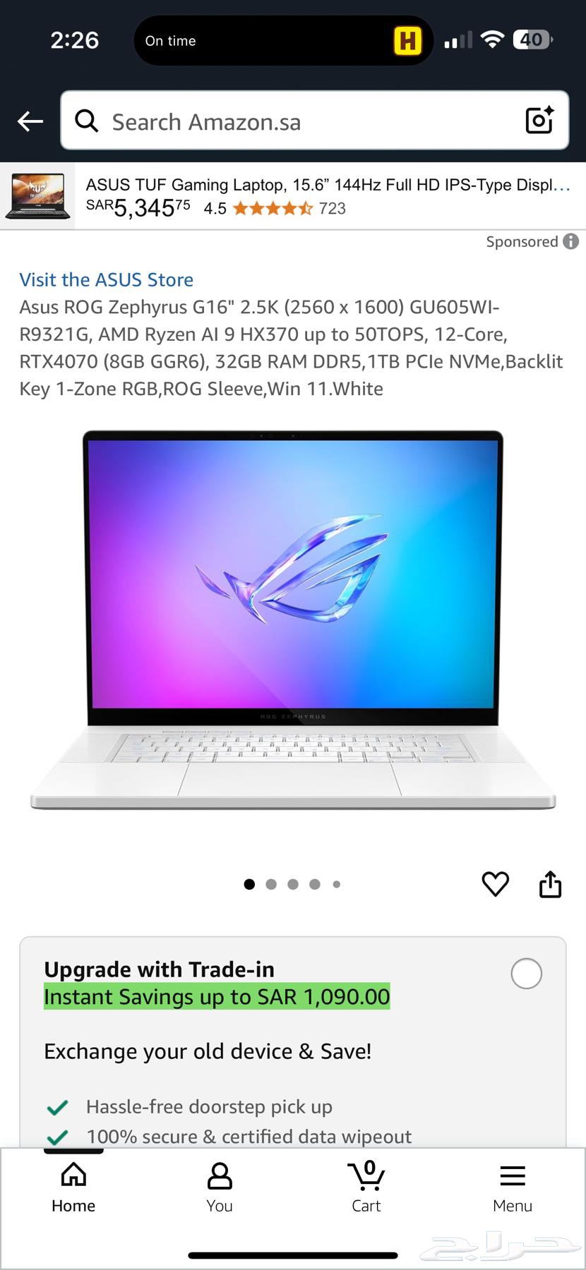 ASUS G16 ZEPHYRUS 202563390684250497113