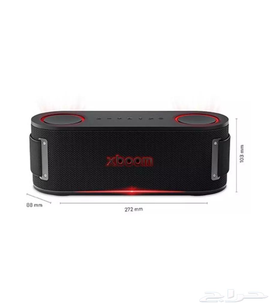 LG سماعة LG LG XBoom Bounce Bluetooth Speaker  Black63387487164674112