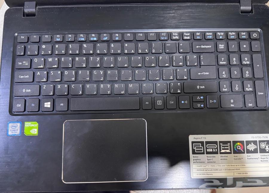 Laptop   Acer core i 7 16G ram in average condition63388757735426113