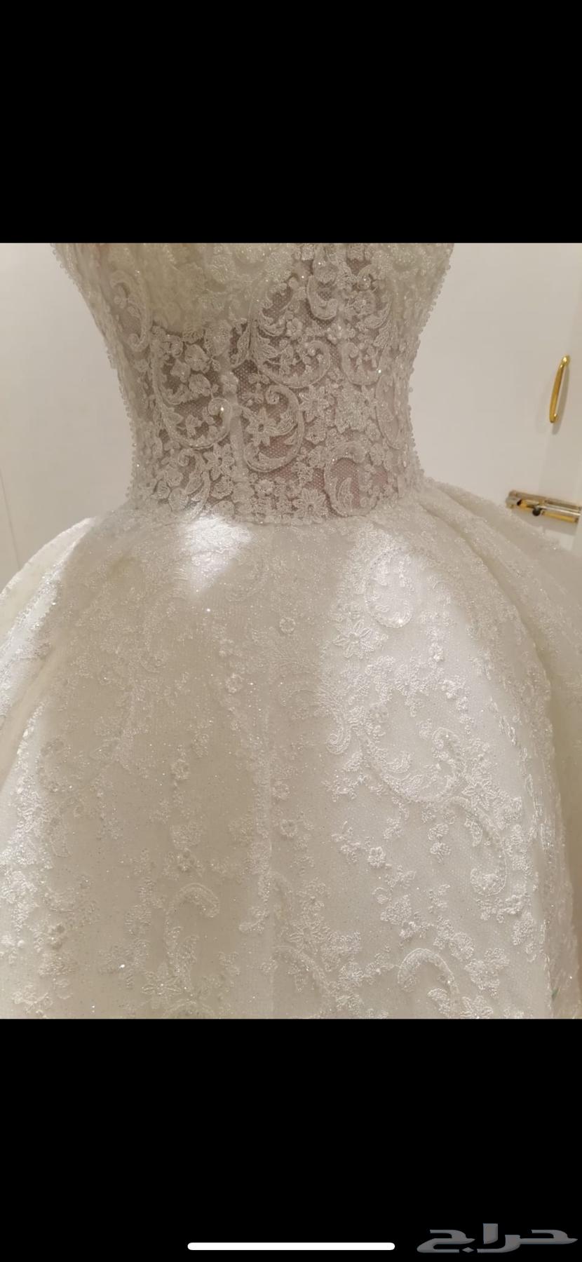 فستان عروسه زفاف ابيض للبيع63387668933763114