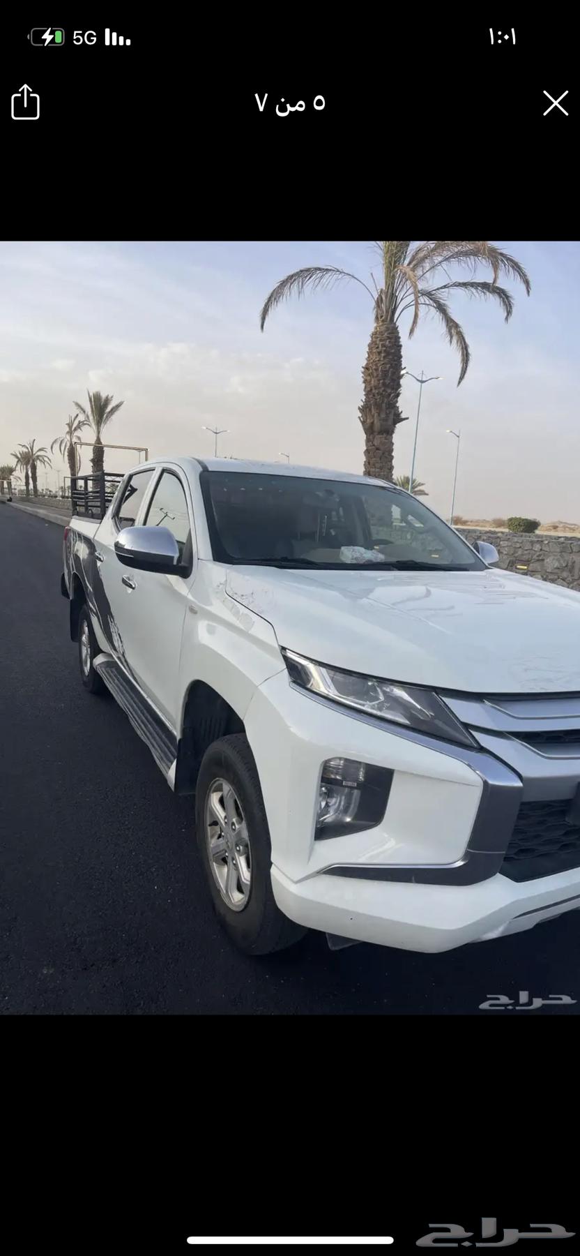 For sale, Mitsubishi diesel pickup truck, model 20, manual transmission, double cabin, mileage 220,000.63394581927682111
