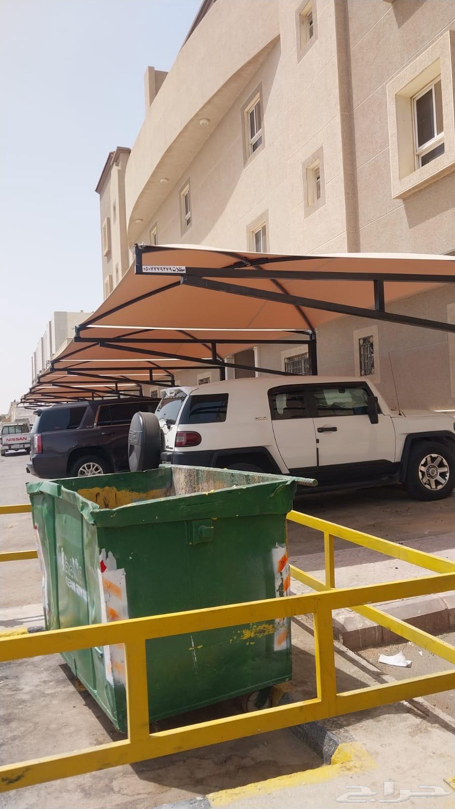 مظلات سيارات  سواتر حديد63381912626691112