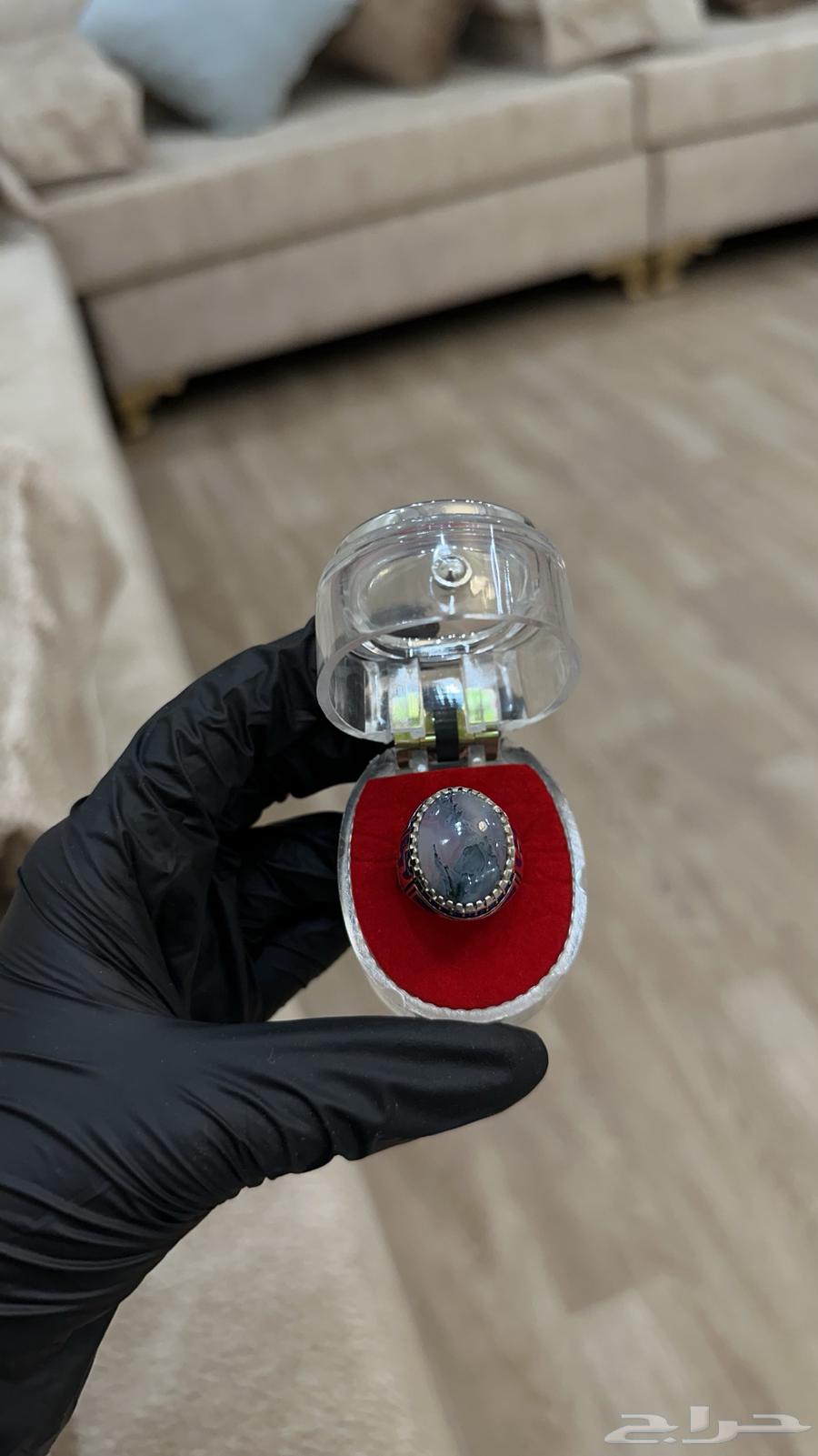 Crescent Ring (Yemeni Agate)63385011895681110