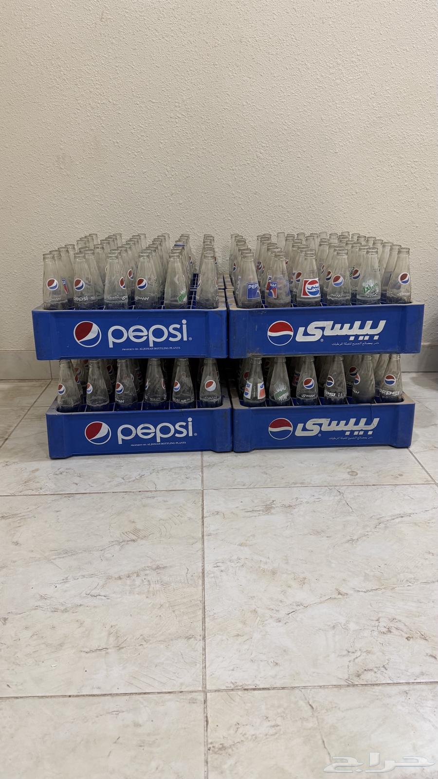 Pepsi glass bottles boxes63385683786625113