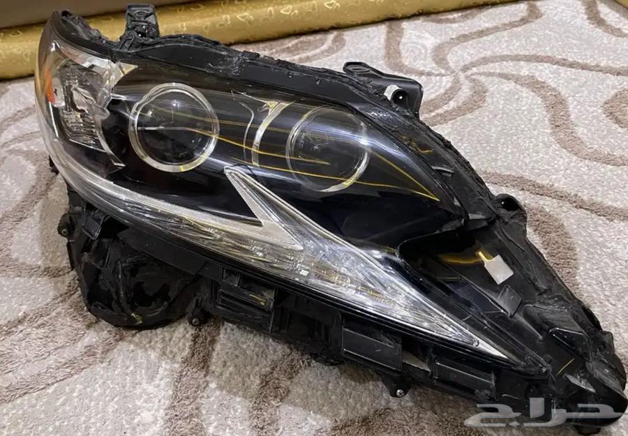 Right headlight for Lexus ES350 original agency.63384039727745112