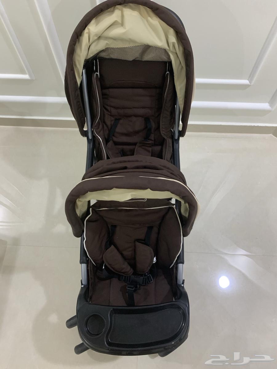 عربة أطفال توأم جديده633856330416661128