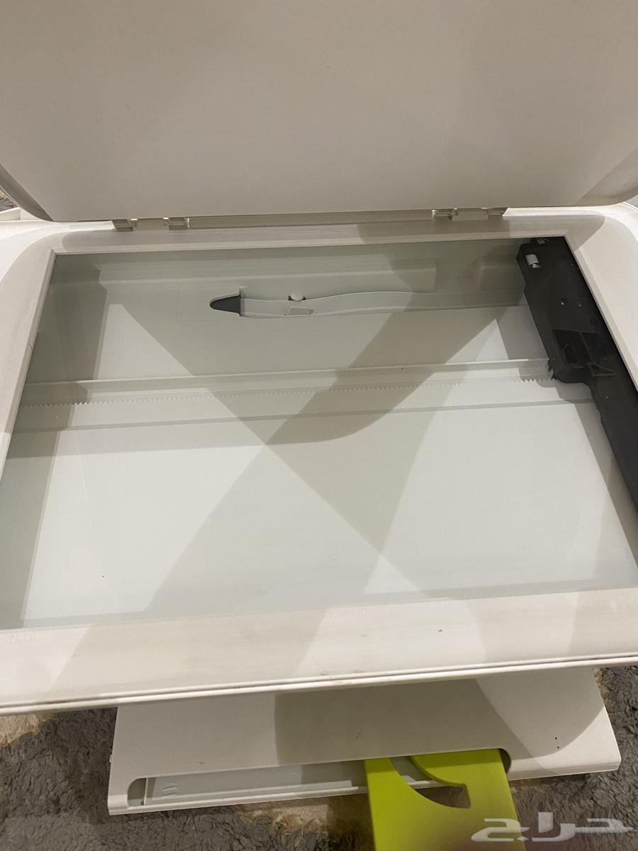طابعة HP فيها طباعه و مسح ضوئي و نسخ ومعاها جميع ملحقاتها633857597088011113