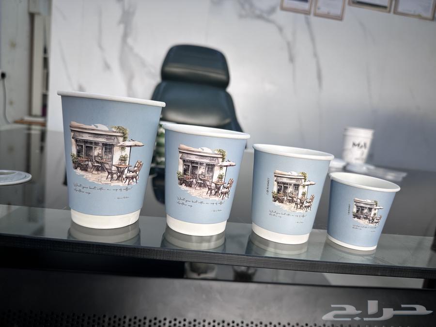 Colored printed coffee cups in all sizes, small quantities63383988536193111