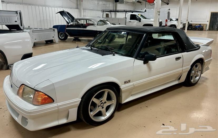فورد موستنج جي تي 1990 Ford Mustang convertible قير عادي63389082237955112