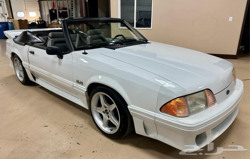 فورد موستنج جي تي 1990 Ford Mustang convertible قير عادي63389082237955111