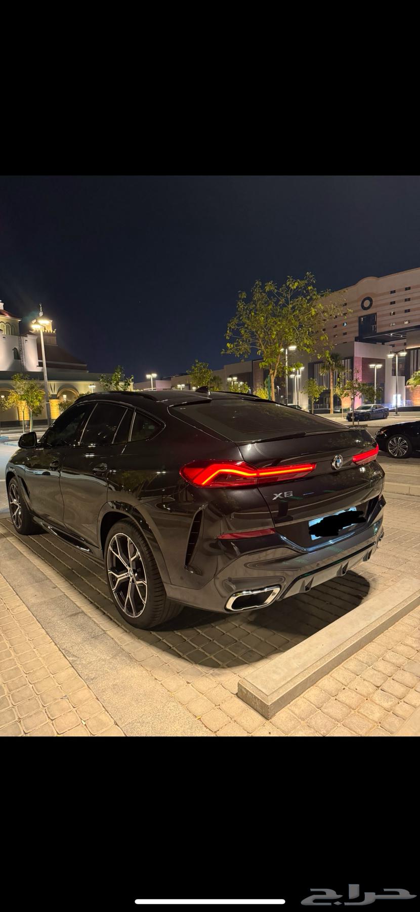 BMW X6 M Kit 2022 اللون اسود داخليه احمر تحت الضمان63388240864258114