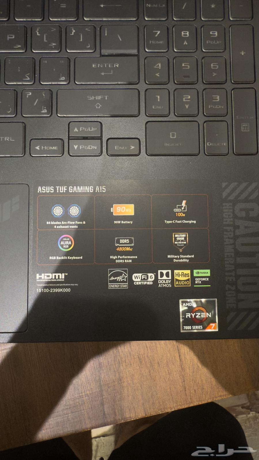 ASUS TUF Gaming A15 Laptop63618295568258113