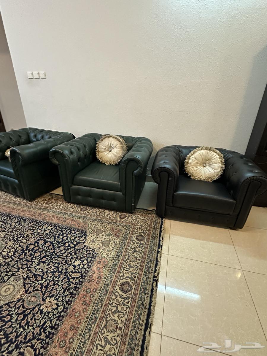 Luxury leather office sofa set63437614112386111