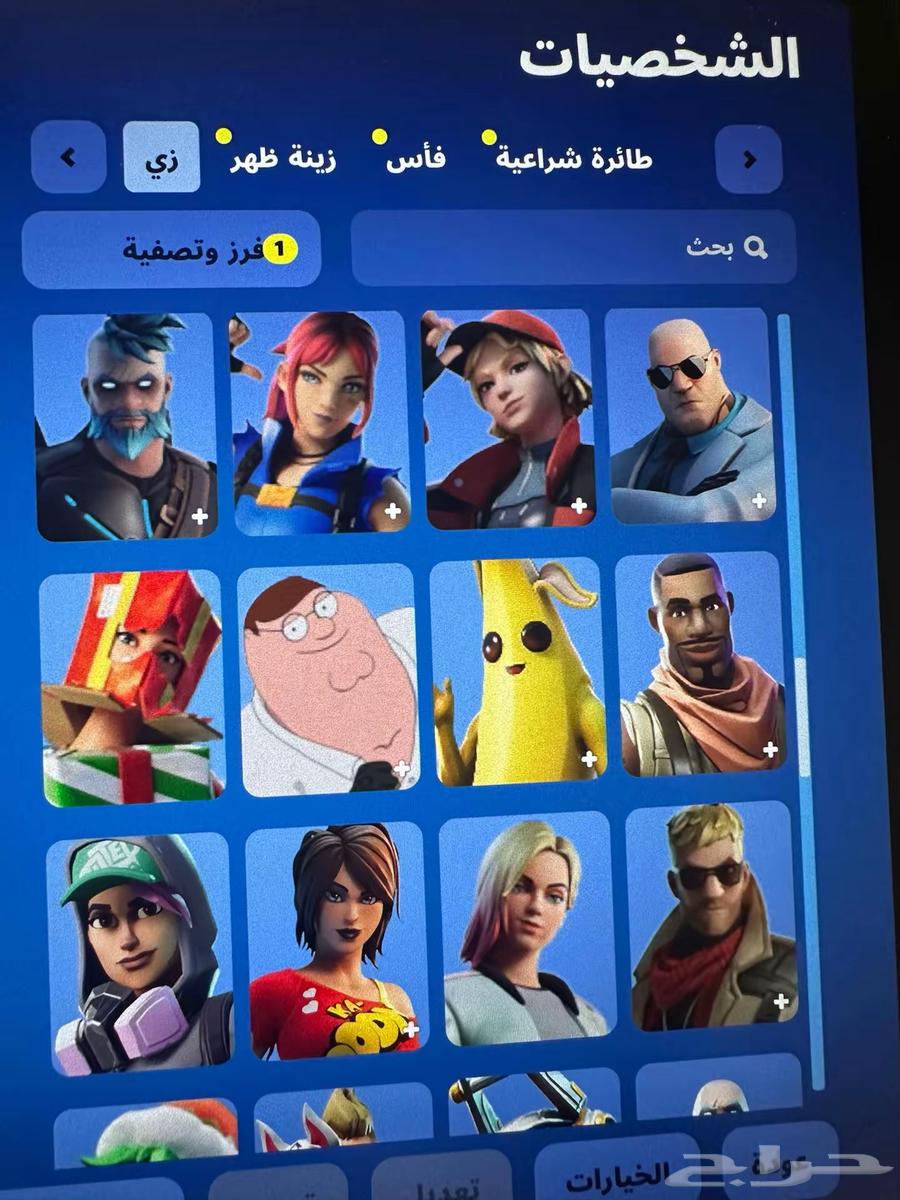 حساب فورت للبيع63382256467843114