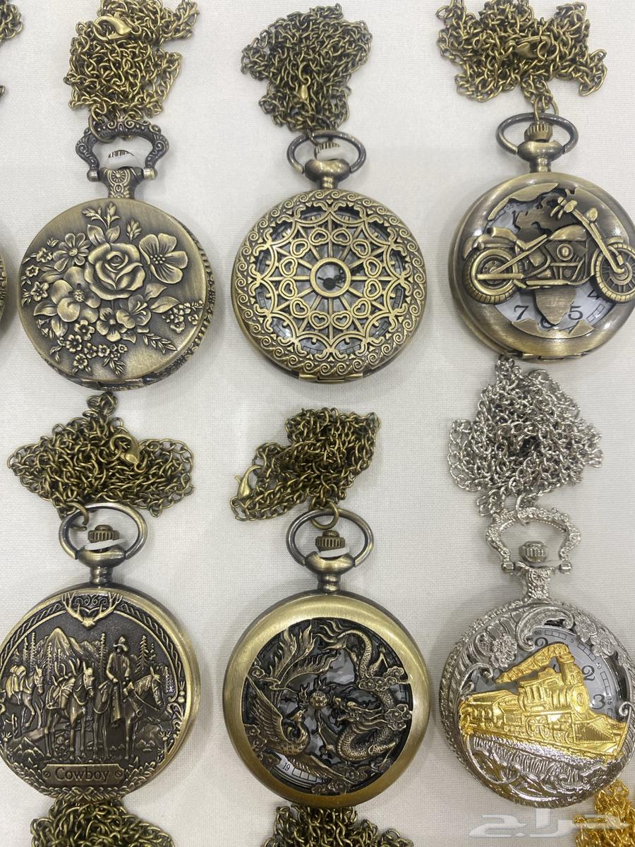 Pocket watches with chains and pendants in various shapes and colors - wholesale and retail63618192716291112