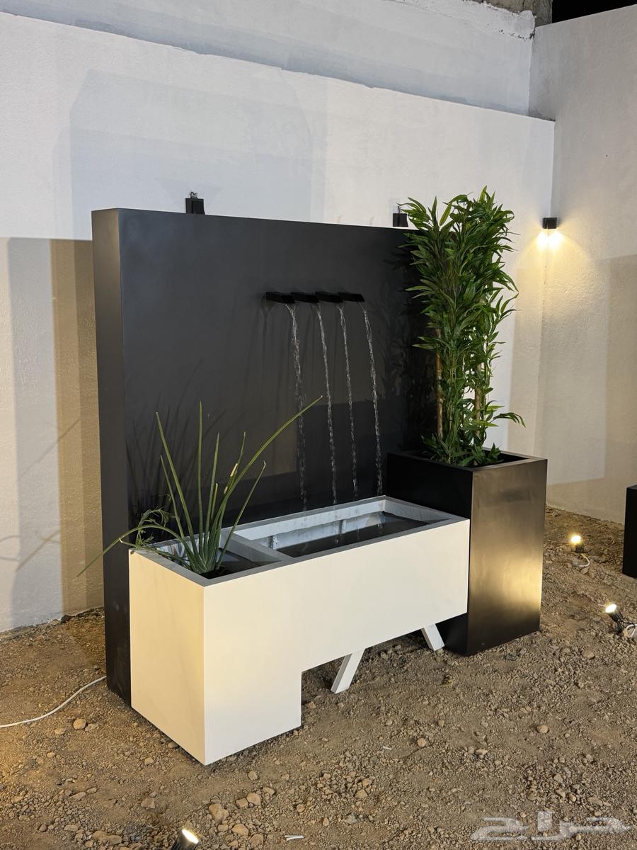 Modern fiberglass waterfalls, easy to move, delivery to all cities63437614275842111