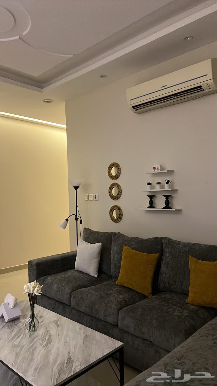 Two bedrooms, a living room and a kitchen for rent in northern Riyadh, Al-Arid district.63006285731457112