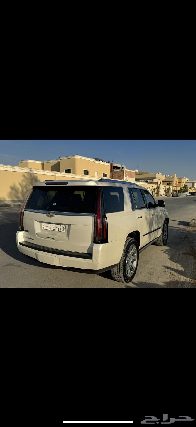 Escalade 2015, second installment, selling for 70,000 riyals63381978870275112