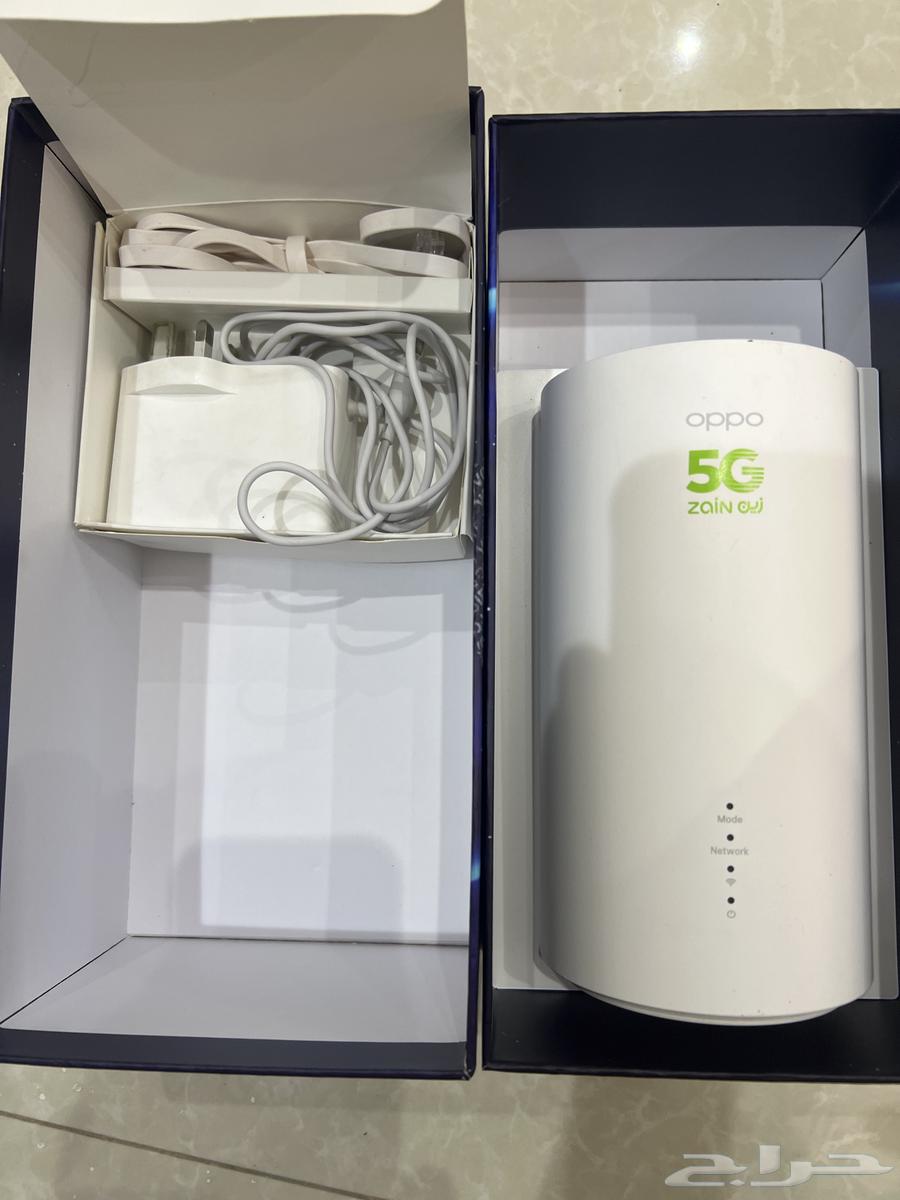 راوتر زين OPPO 5G للبيع مع جميع محتوياته63618486907010112