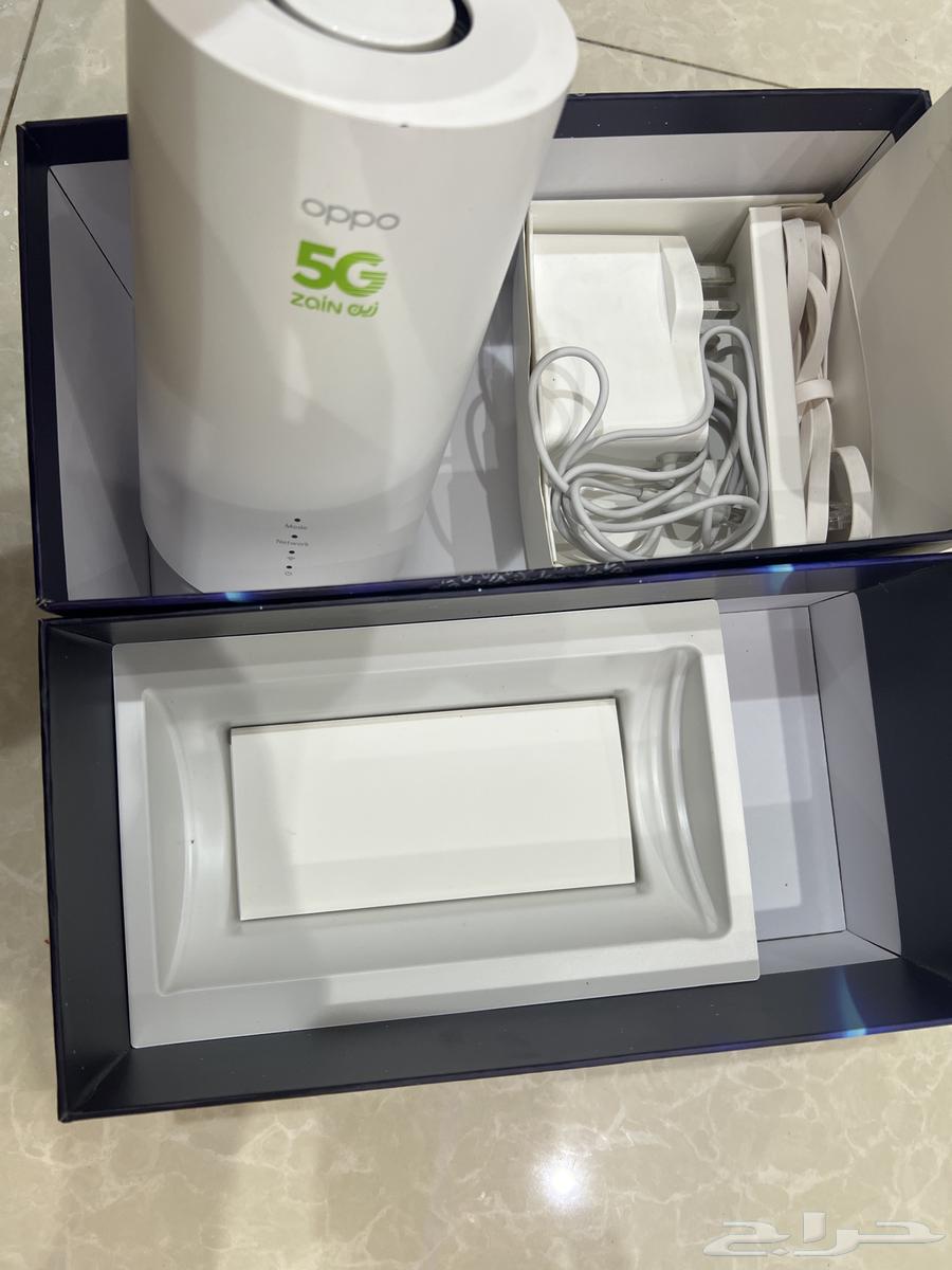 راوتر زين OPPO 5G للبيع مع جميع محتوياته63618486907010113