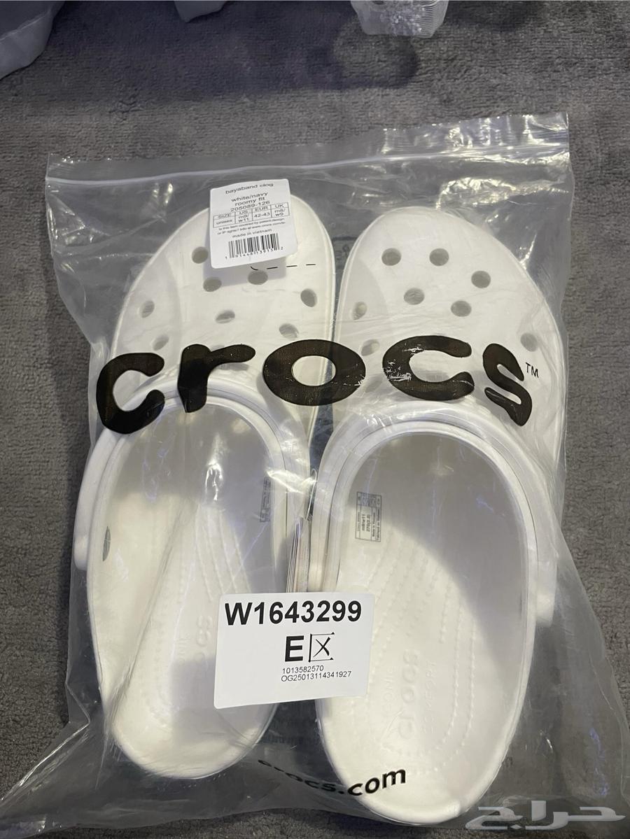 White Crocs for sale, new and unused63618492772609113