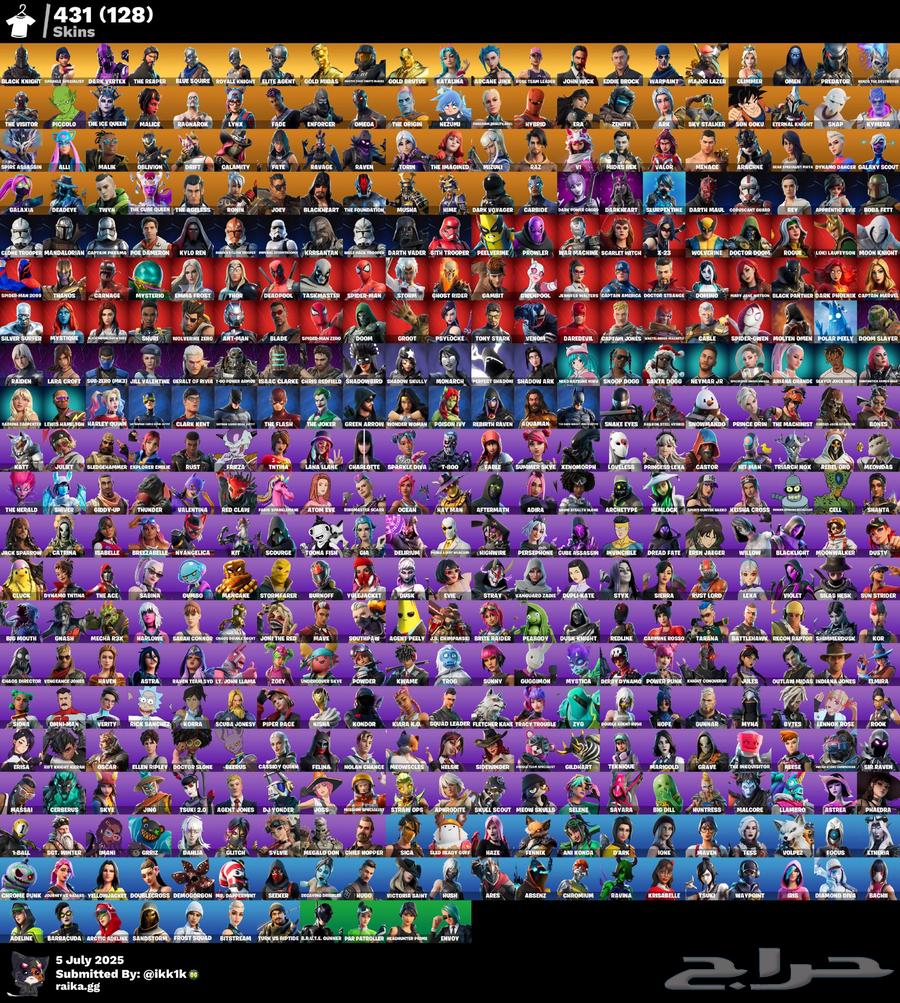 Fortnader (Inbaa) Account63618488239746111