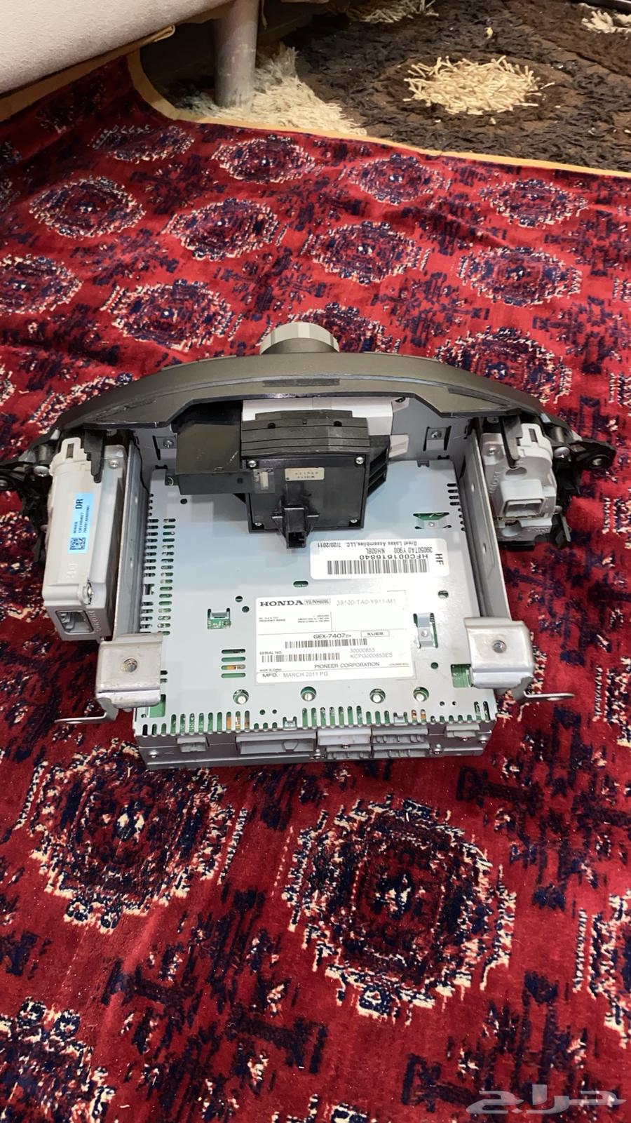 Honda Accord Navigation Head Unit63621655422977112