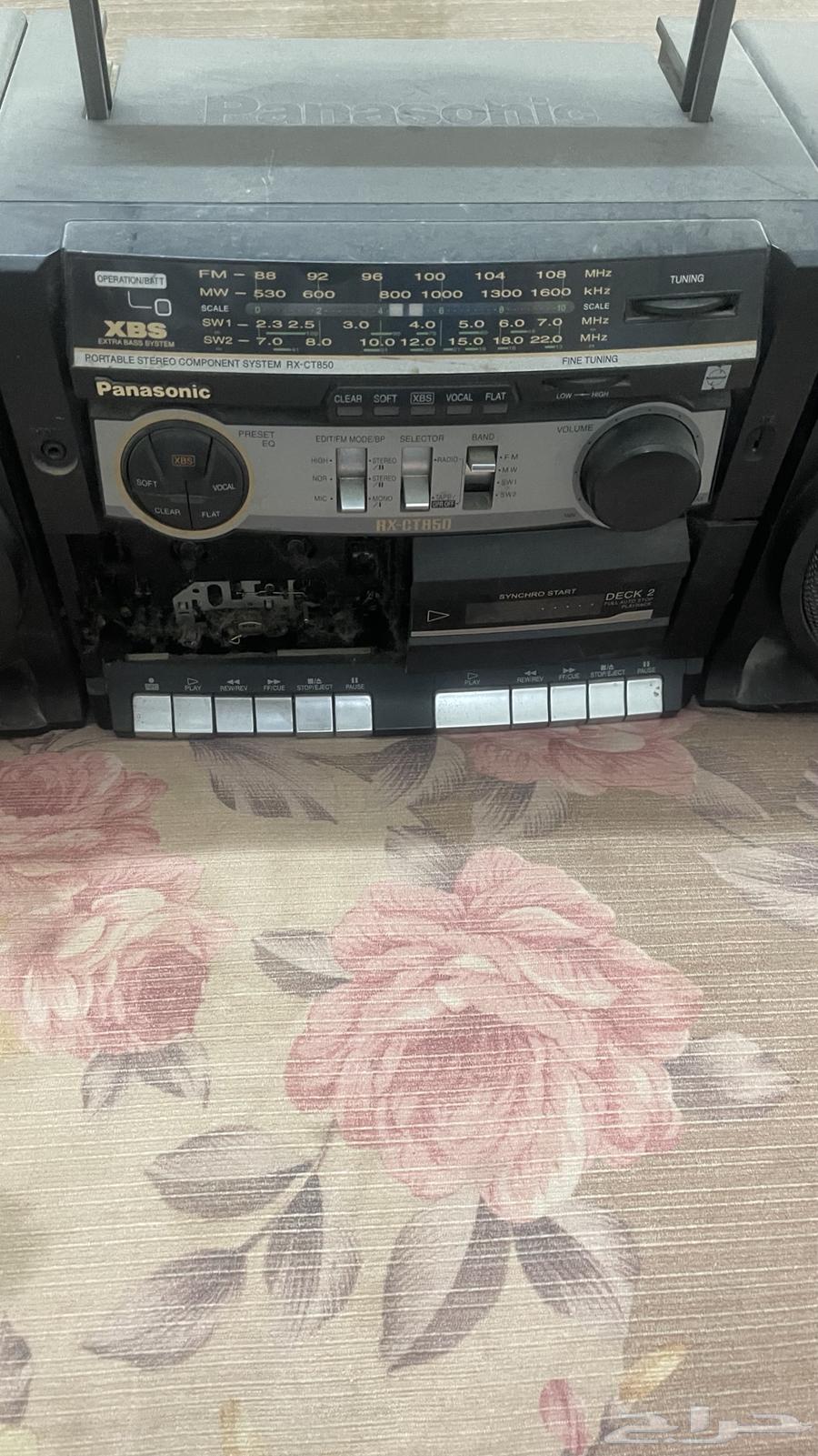 For sale dual cassette deck (double door)63618587595138113