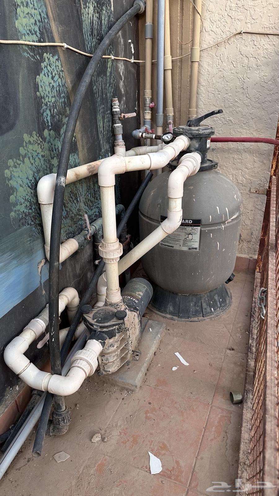 Swimming pool filter with complete filter63618763287555112