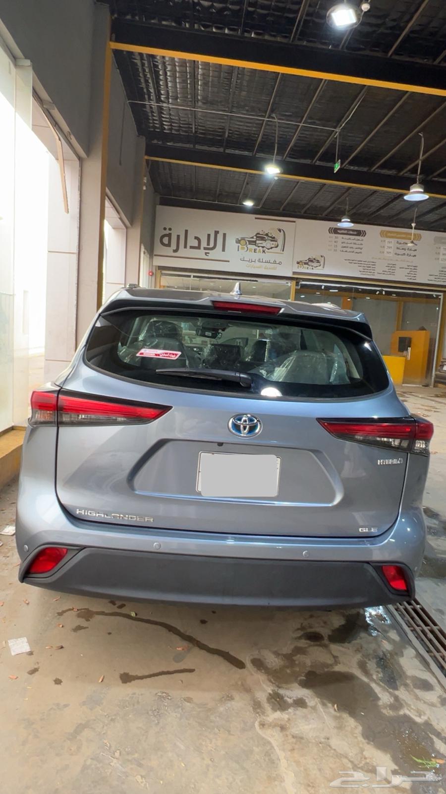Toyota Highlander GLE 2021 Double Full Option Almost New63618247435522111