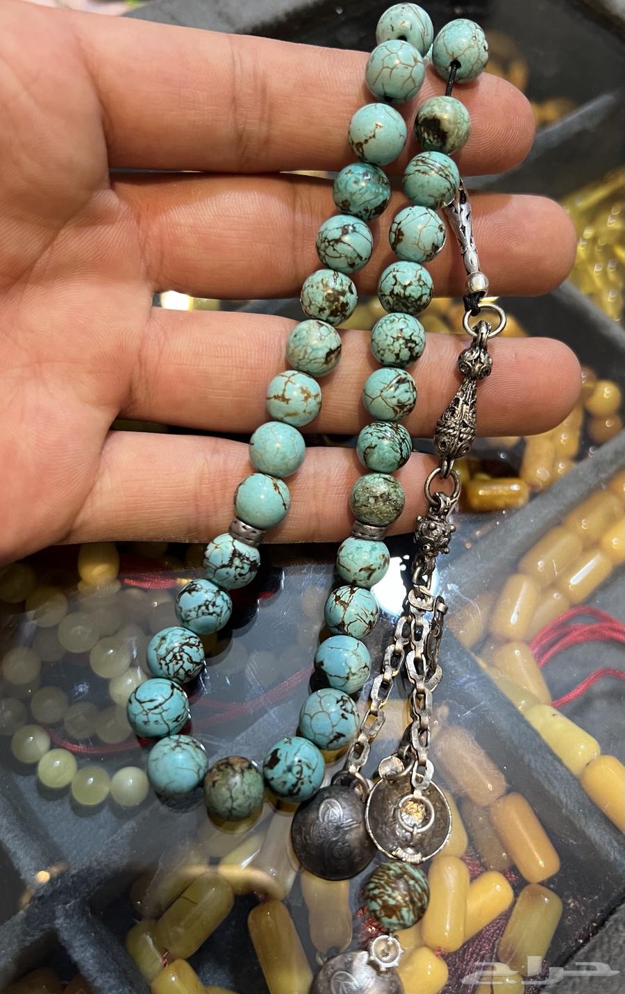 سبحة فيروز نيشابوري ايراني اصلي63618669790466111