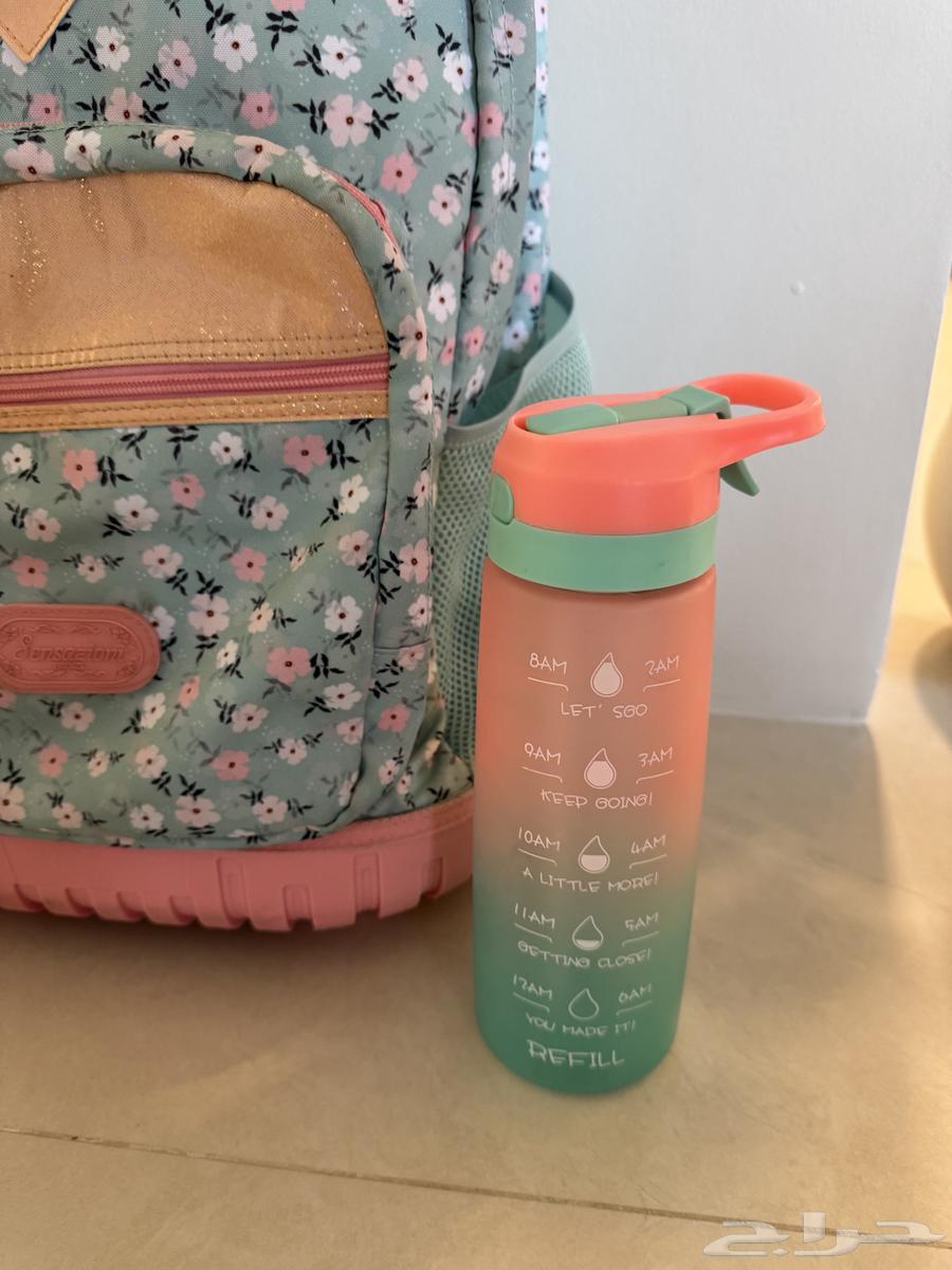Girls' school bag with accessories63618668056578113