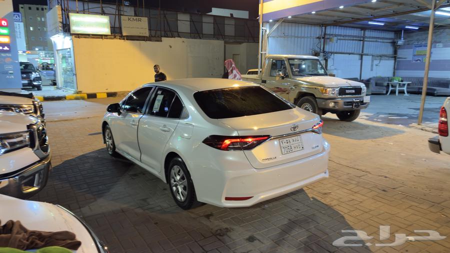 سلام عليكم   كورلا 2022 ستاندر مطور للبيع الممشى 146 الف63619121168002112