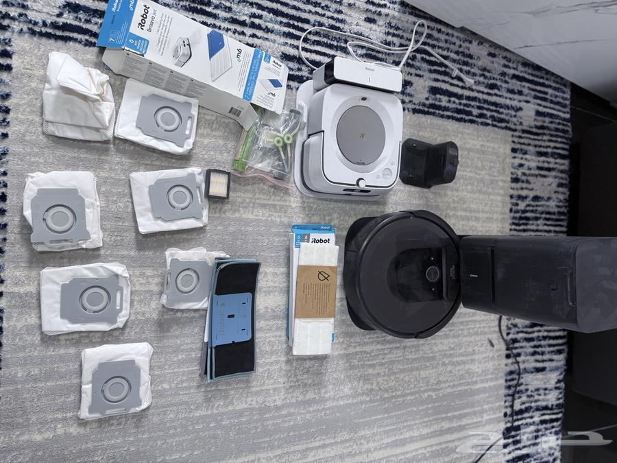 مجموعة مكنسة ومساحة روبوتية Roomba63618667077633113