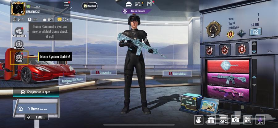 PUBG account with luxurious, fantastic style63618862169731111