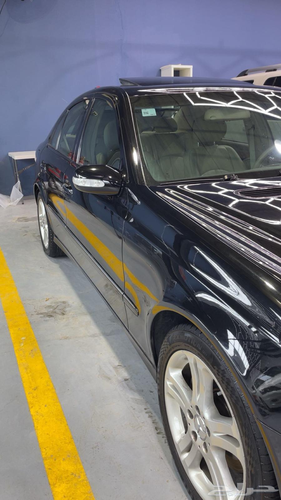 للبيع مرسيدس اي مديل 2006 350الون اسود البدي في رشوش متفرق63655058719746110