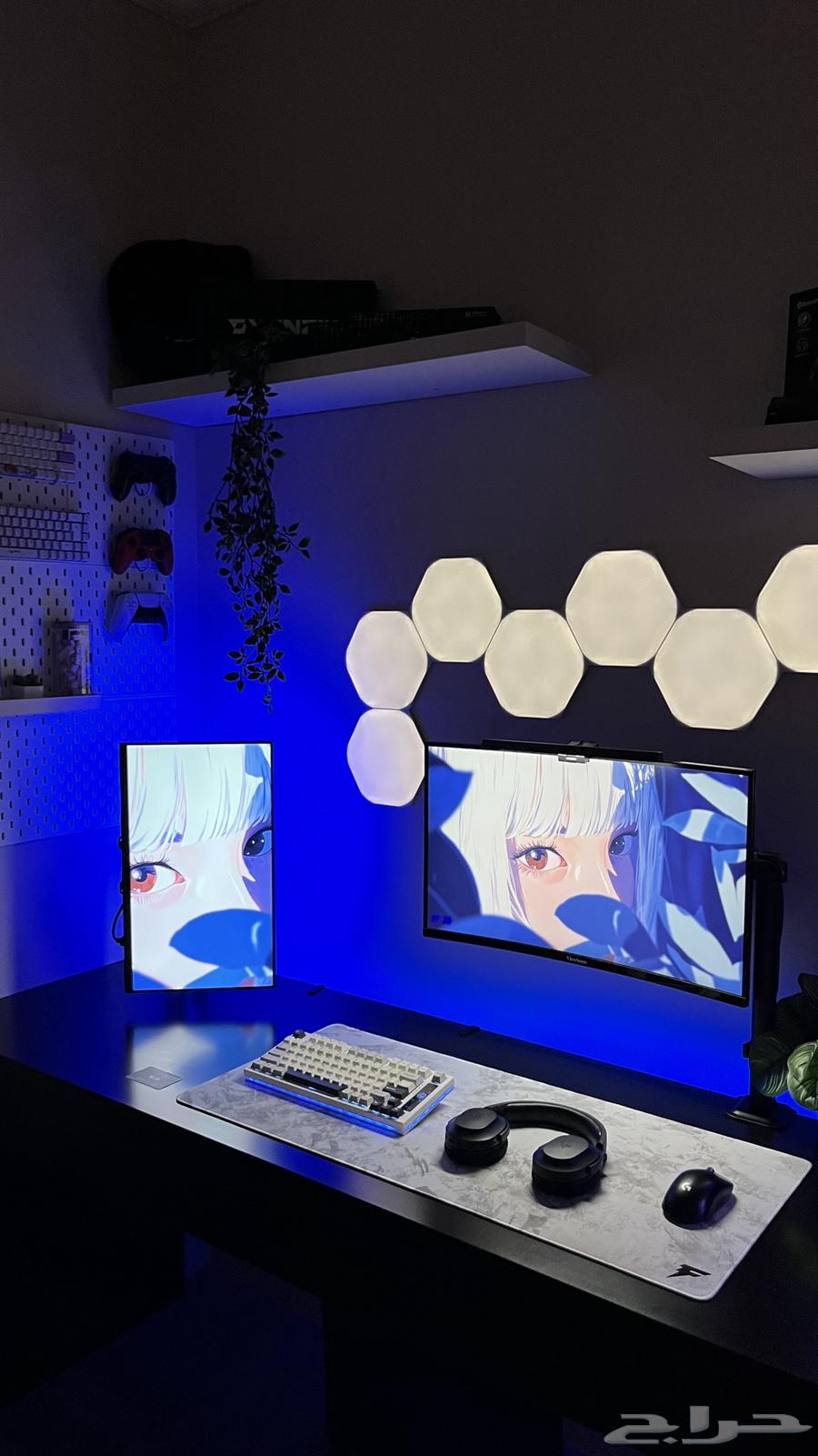 شاشتين قيمنق63622794285314113