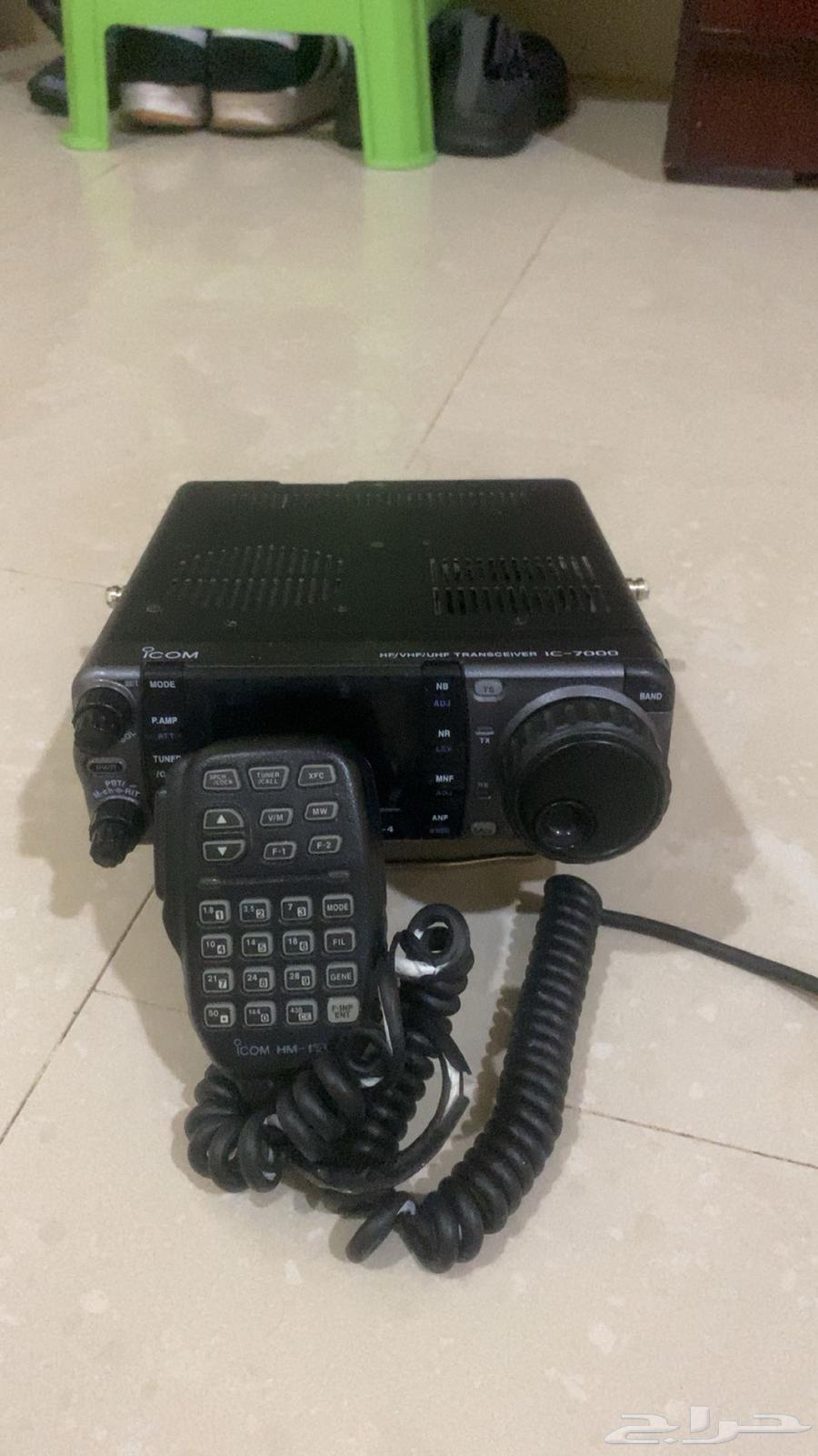 ايكوم 7000 hf بيعد المدى63655095227651111