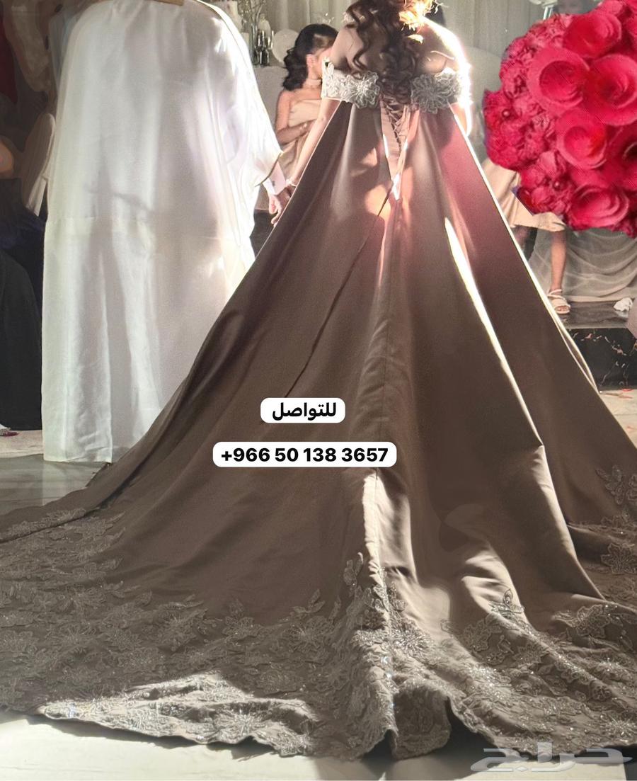 فستان ملكه بيع لبست اربعه ساعات وقت الزفه بس وجديد63654690012163112