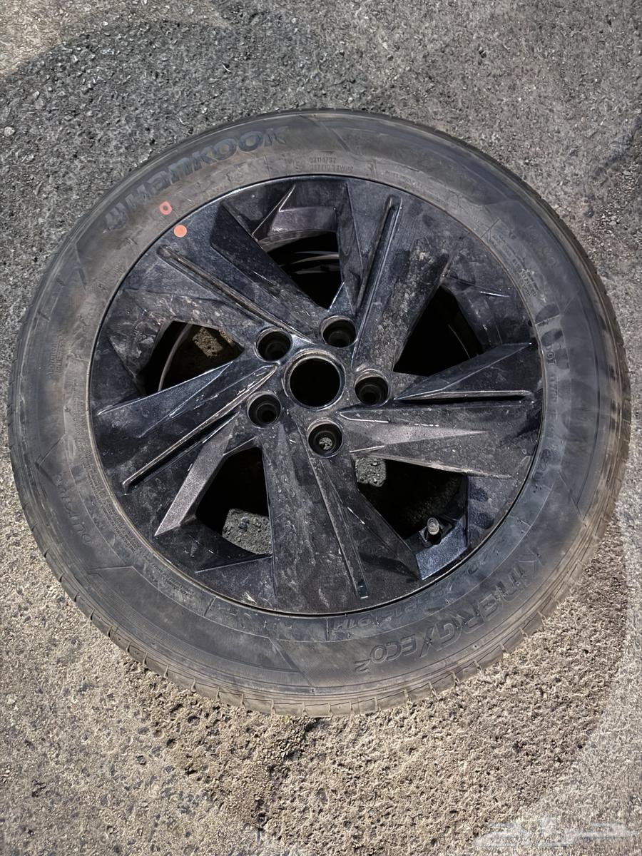 Hyundai Elantra Smart 2022 Wheel Rim with Front Bumper Lower Guard63657557207425110