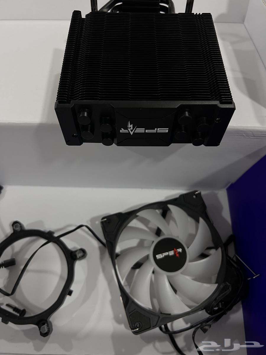 Professional air cooler from SPEAR company with RGB fans -63657218437249112