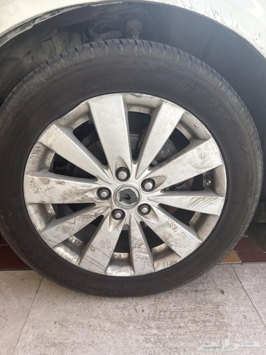 Sonata Chrome Rims 17 Inch with New Tire Set63655179437825110