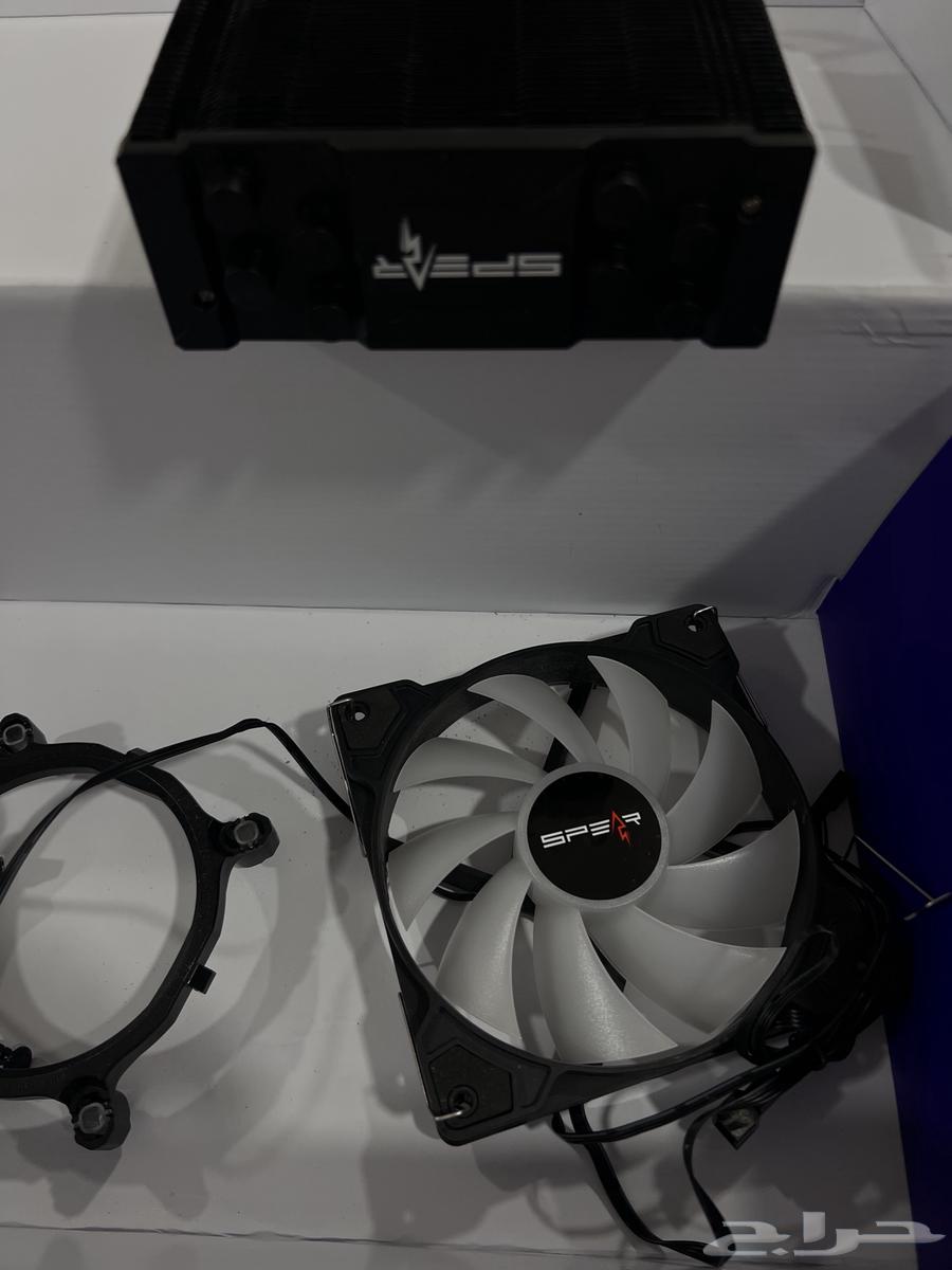 Professional air cooler from SPEAR company with RGB fans -63657218437249110