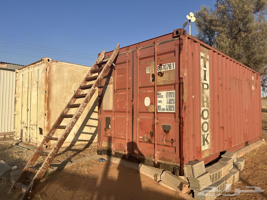 Two 20-foot 6-meter containers for sale in Unayzah63656850456579110