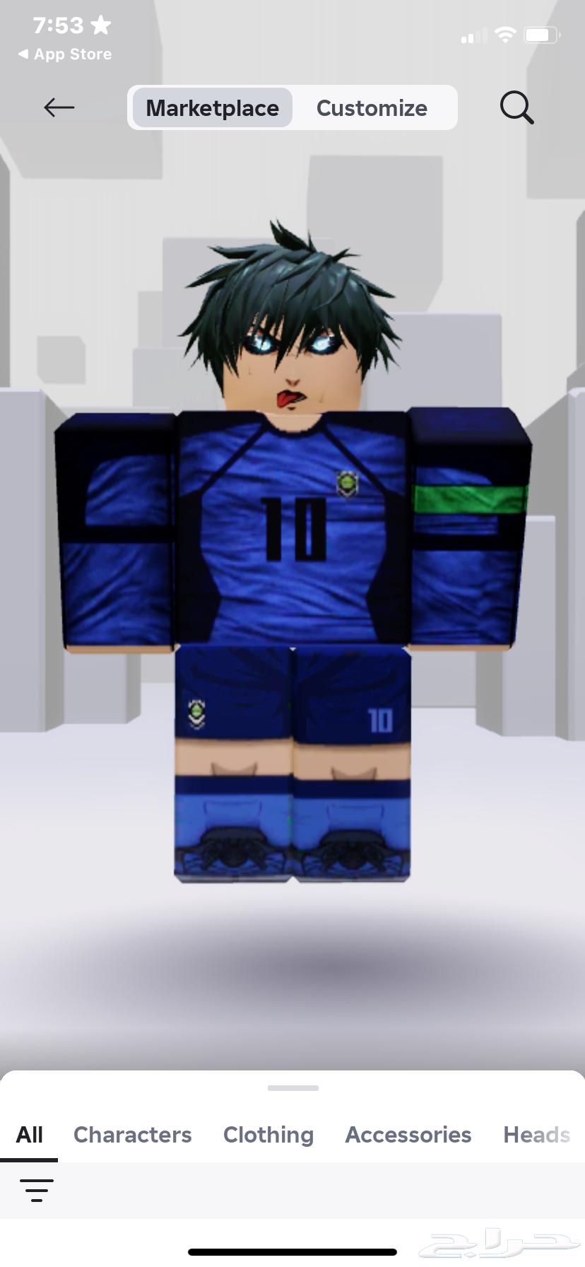 Blue Lock Roblox account for sale63655091133442111