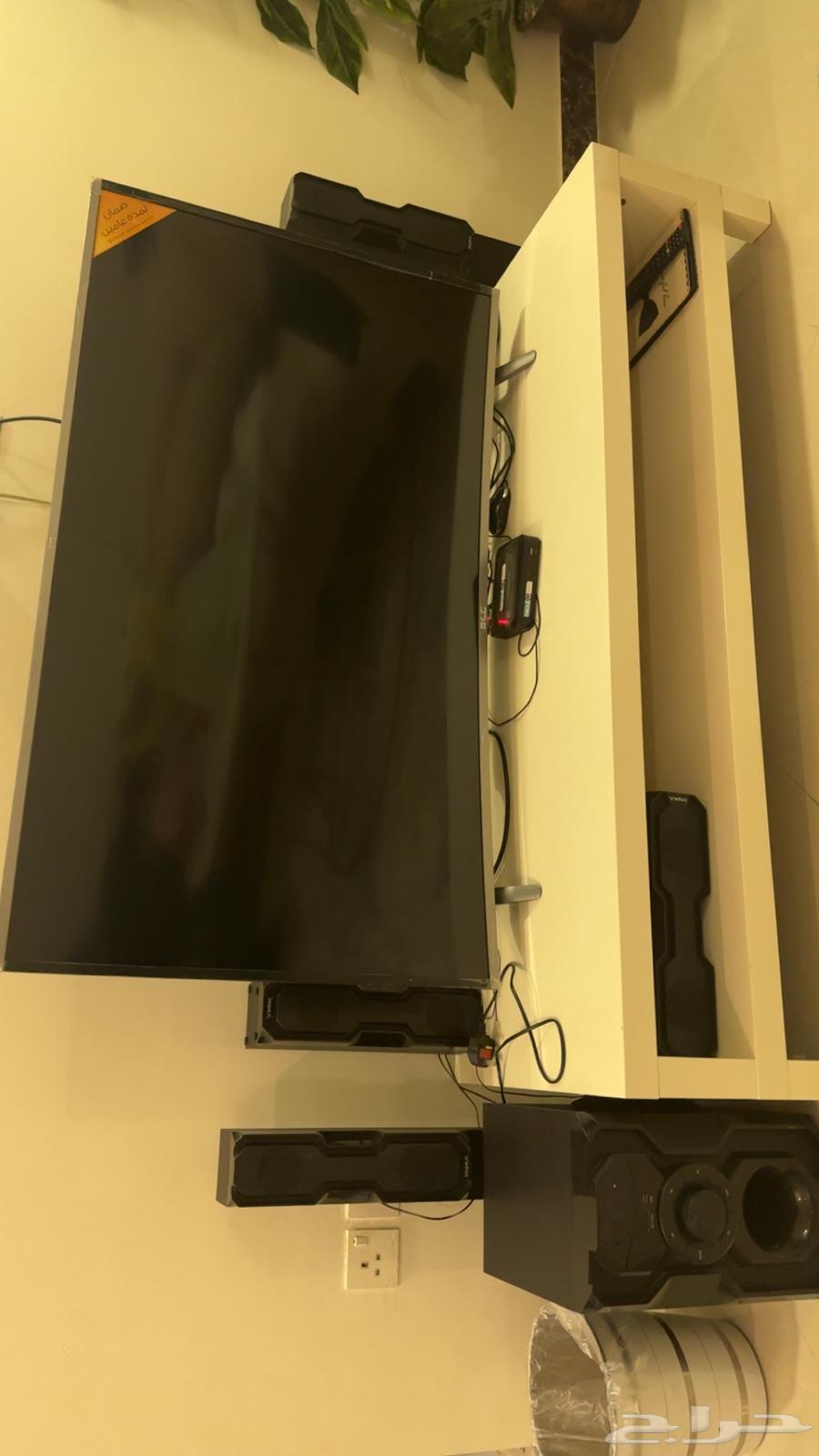 Used ATC 55-inch screen with home theater63655224818177110